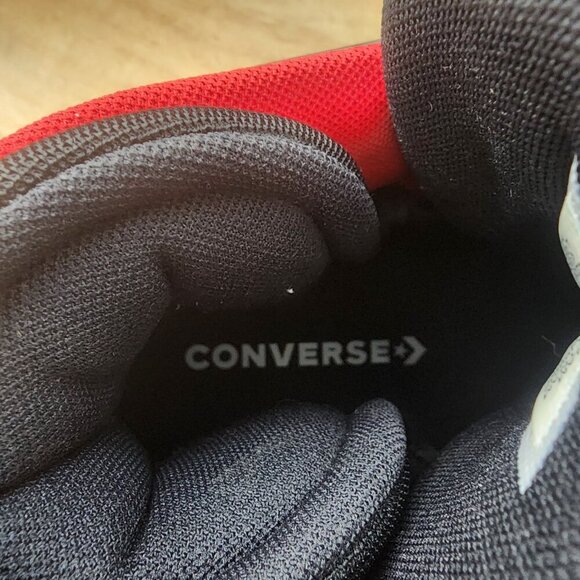 Converse Cons ERX 260 Mid Top Black Enamel Red Carbon Grey 165079c Shoes Mens 12 - Picture 12 of 13